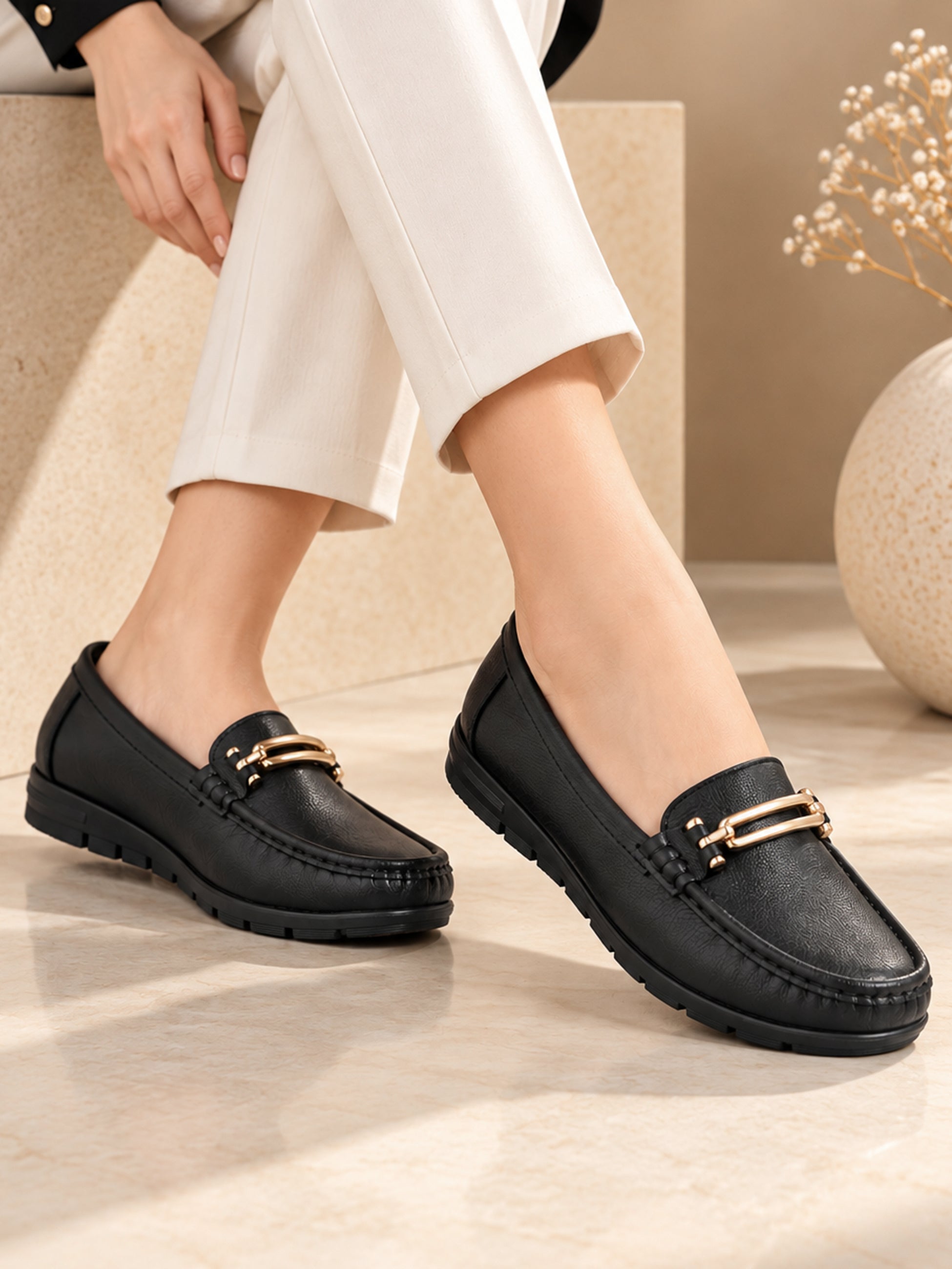 Medifeet Women’s Orthopedic Slip-On Loafers with Arch Support | Pain Relief Walking Shoes | German BASF Bounce Technology for All-Day Standing Support