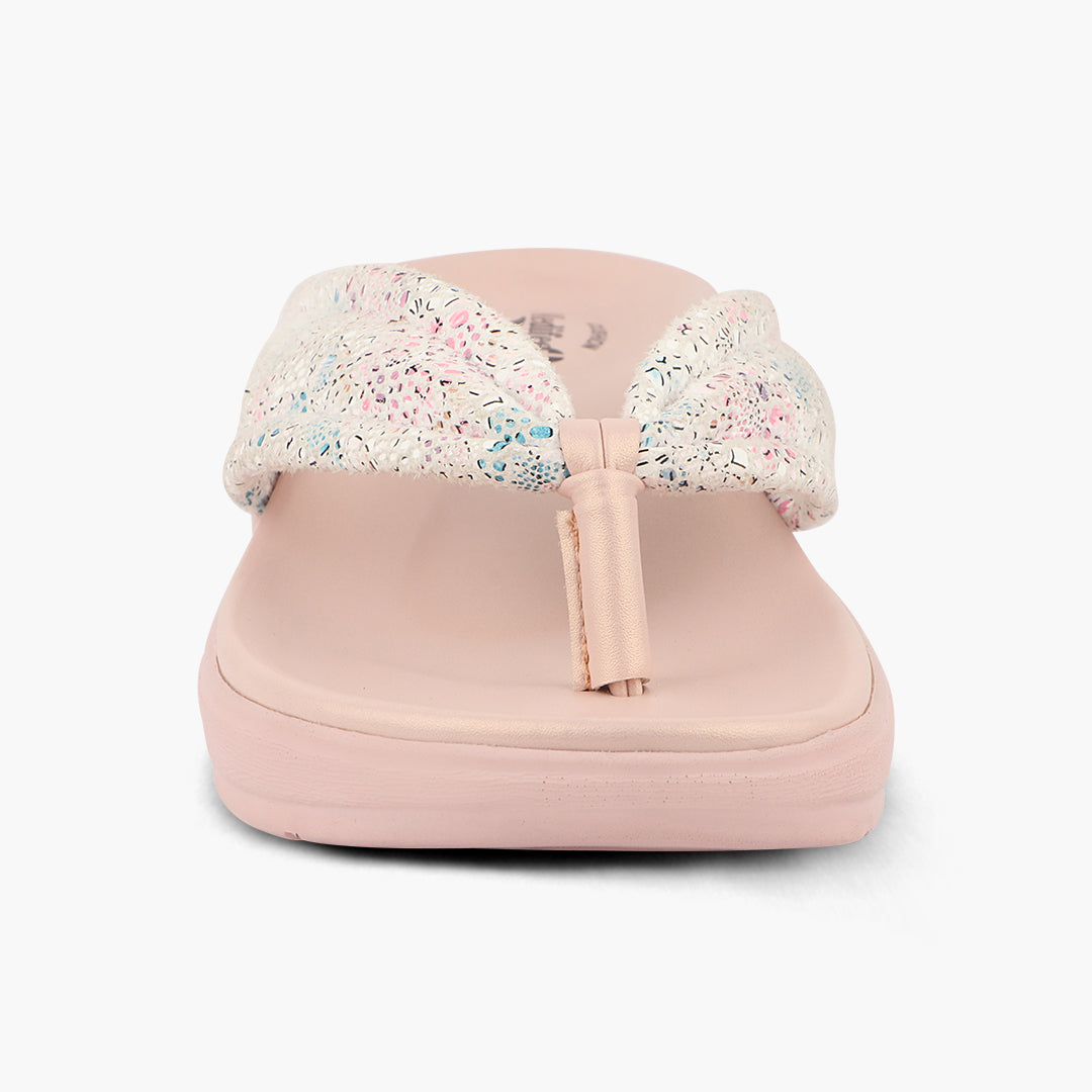 Medifeet Cushion & Comfortable Midsole With Arch Support Slippers For Women's (FLORAL)