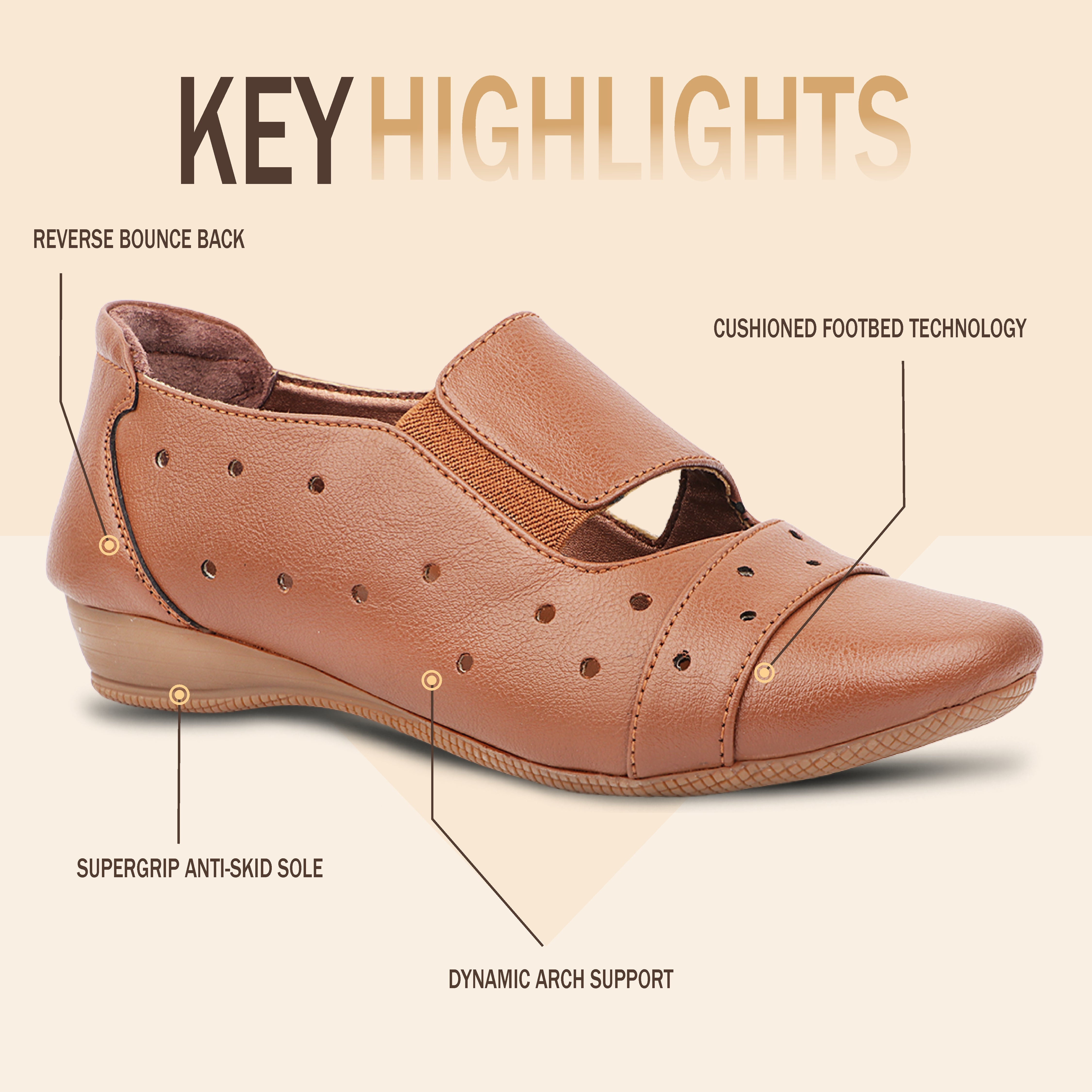 Medifeet Women’s Daily Comfort Footwear – Soft Cushion Slip-On Shoes with Airflow Design