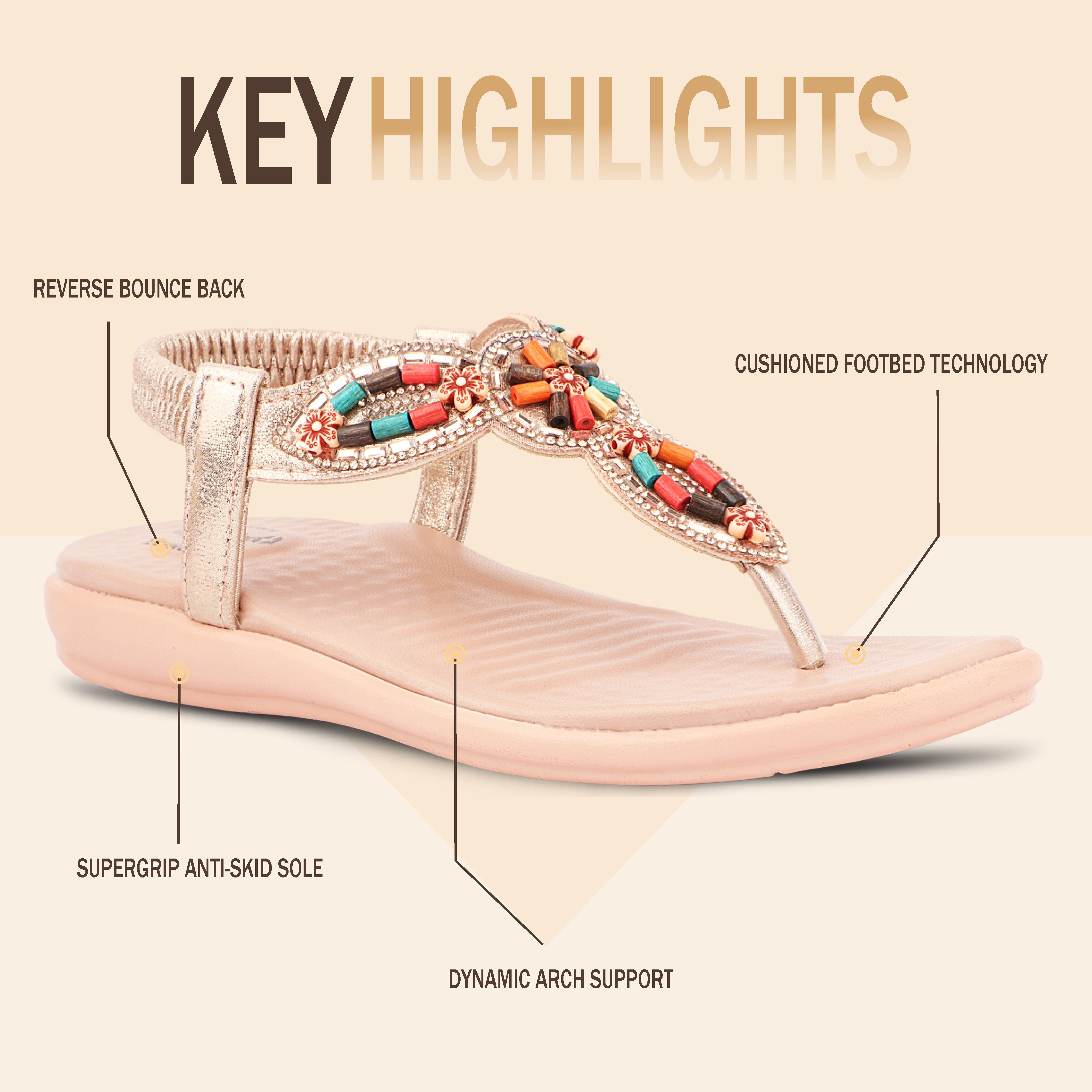 Medifeet SoftStep Boho Chic Sandals – Pain-Free Fashion Walking | Style Without Sacrificing Comfort