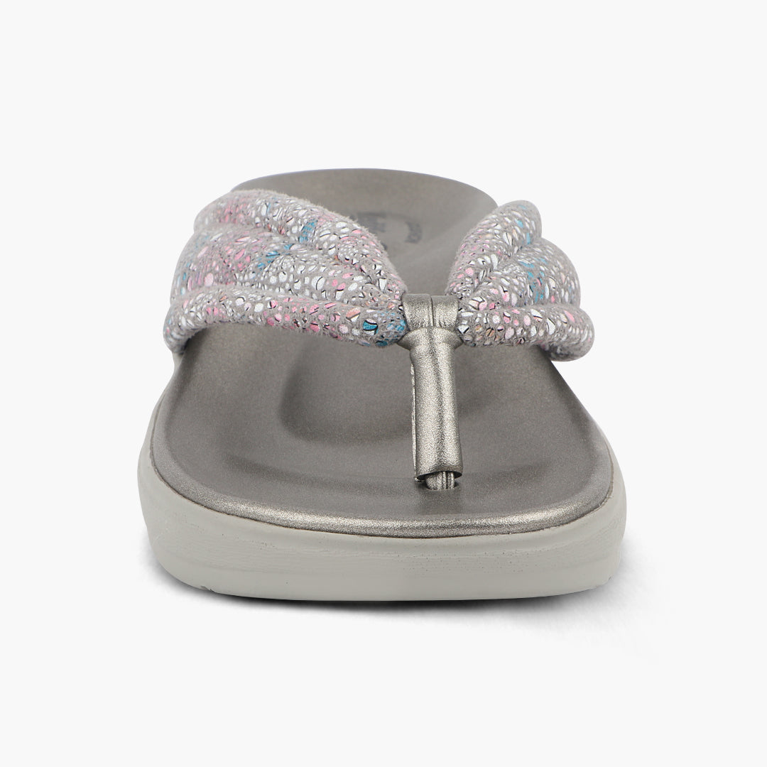 Medifeet Cushion & Comfortable Midsole With Arch Support Slippers For Women's (FLORAL)