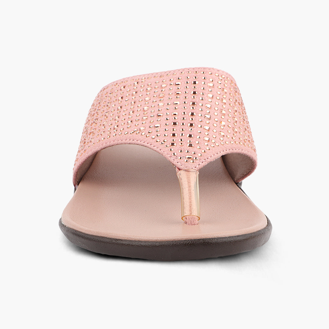 Medifeet Fashion Slippers For Women's (Comfortable Flat Slippers)