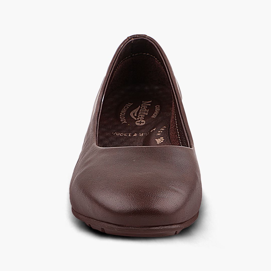 Formal Belly Loafers for Women with Cushioned Footbed