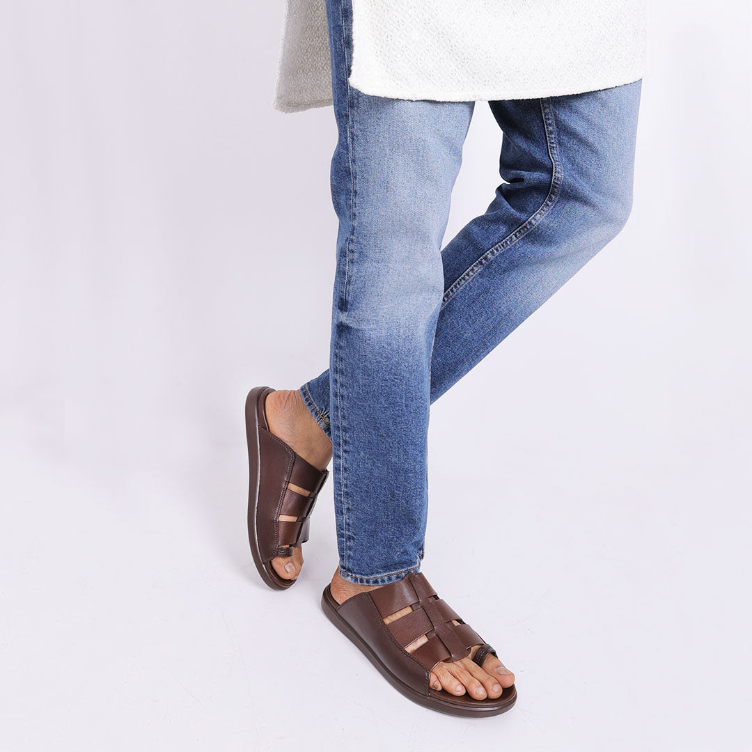 Medifeet Toe Ring Cushion & Comfortable Sandal With Arch Support For Men's