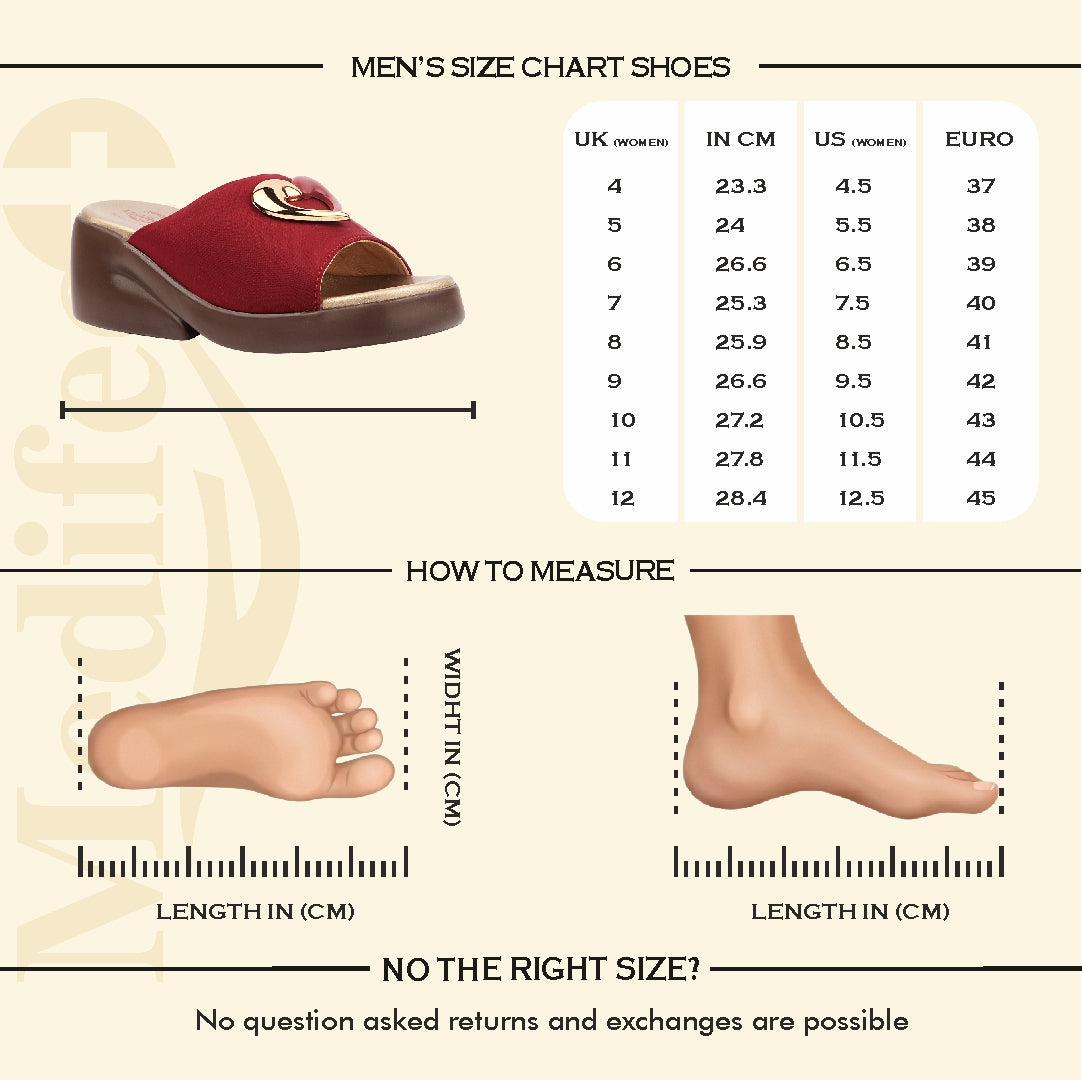 Medifeet Women's Premium Comfort Wedge Slides | German Technology