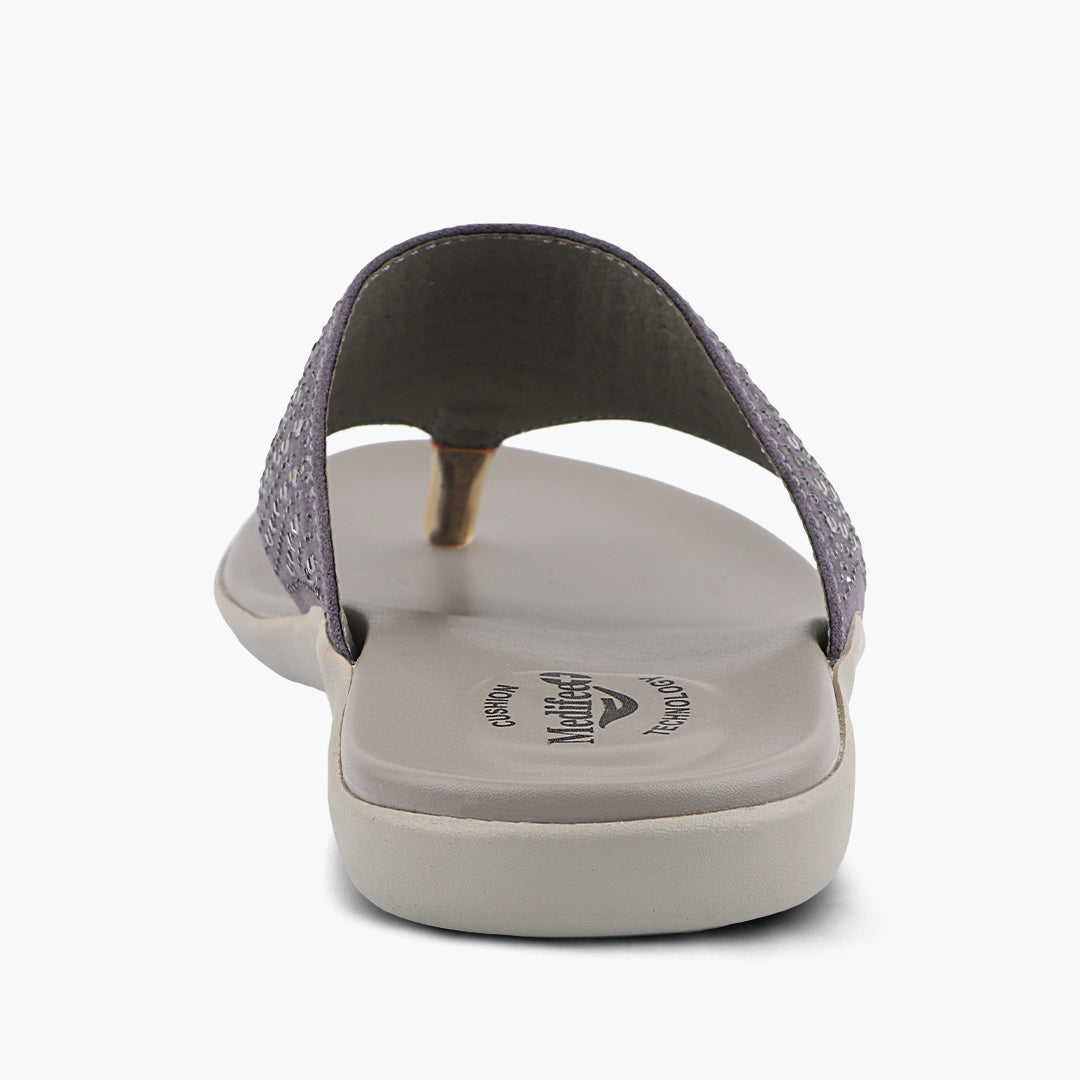 Medifeet Fashion Slippers For Women's (Comfortable Flat Slippers)