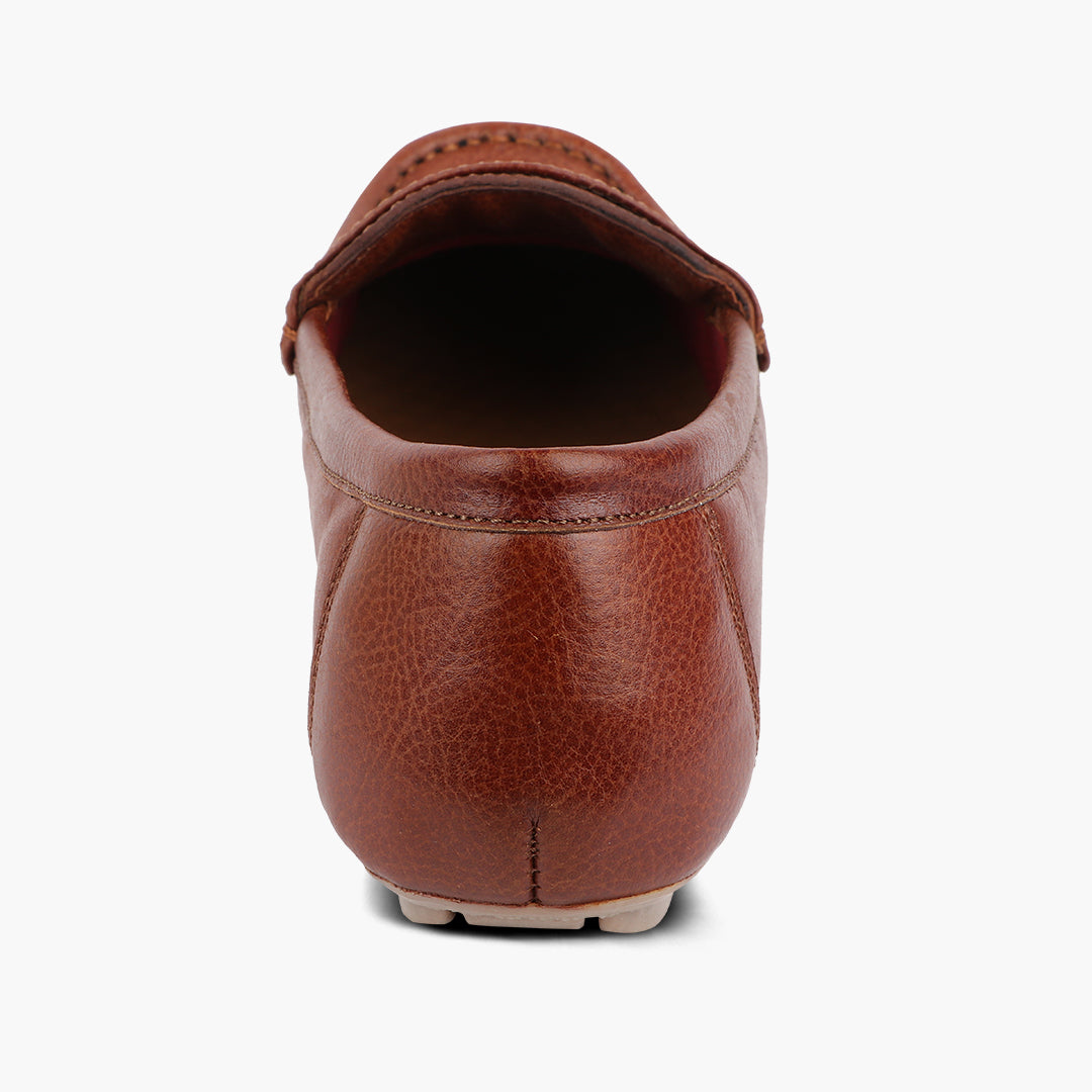 Medifeet Genuine Leather with Arch Support Loafers For Women's