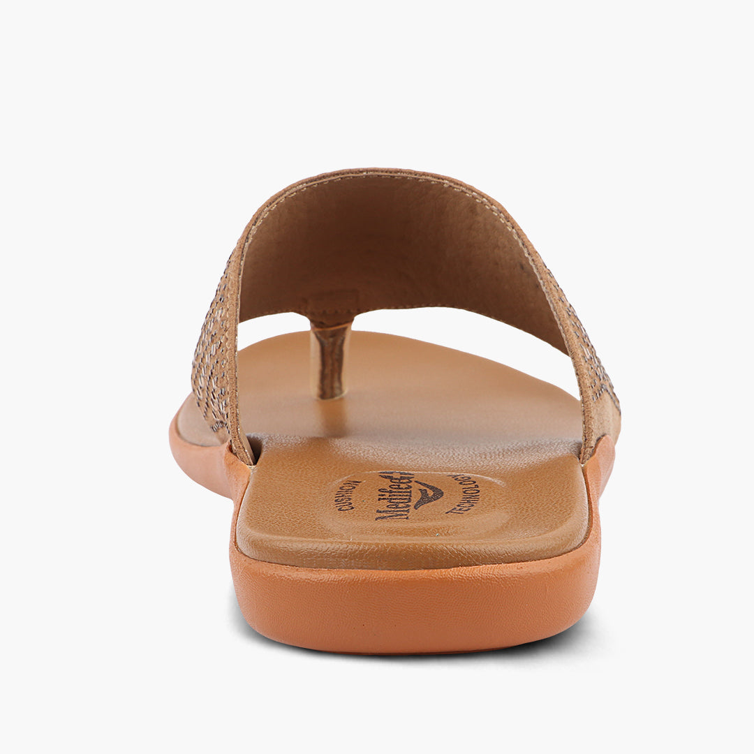 Medifeet Fashion Slippers For Women's (Comfortable Flat Slippers)