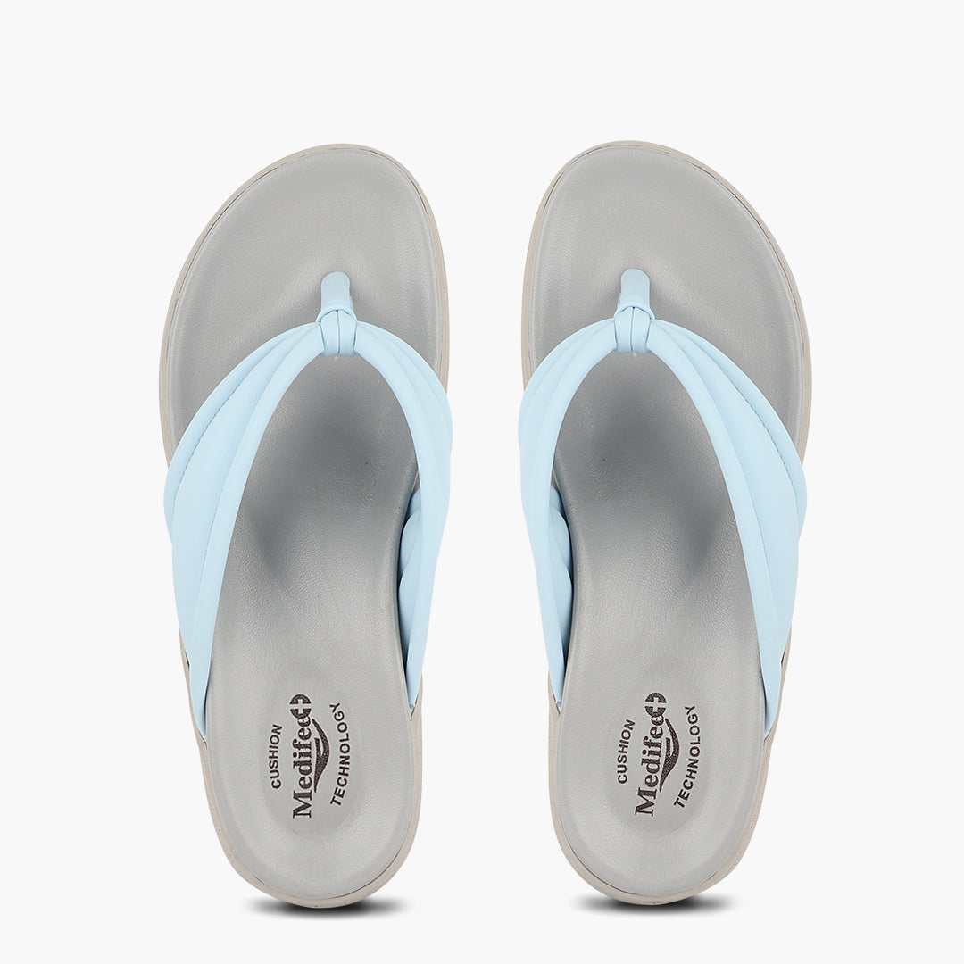 Medifeet Cushion & Comfortable Midsole With Arch Support Slippers For Women's