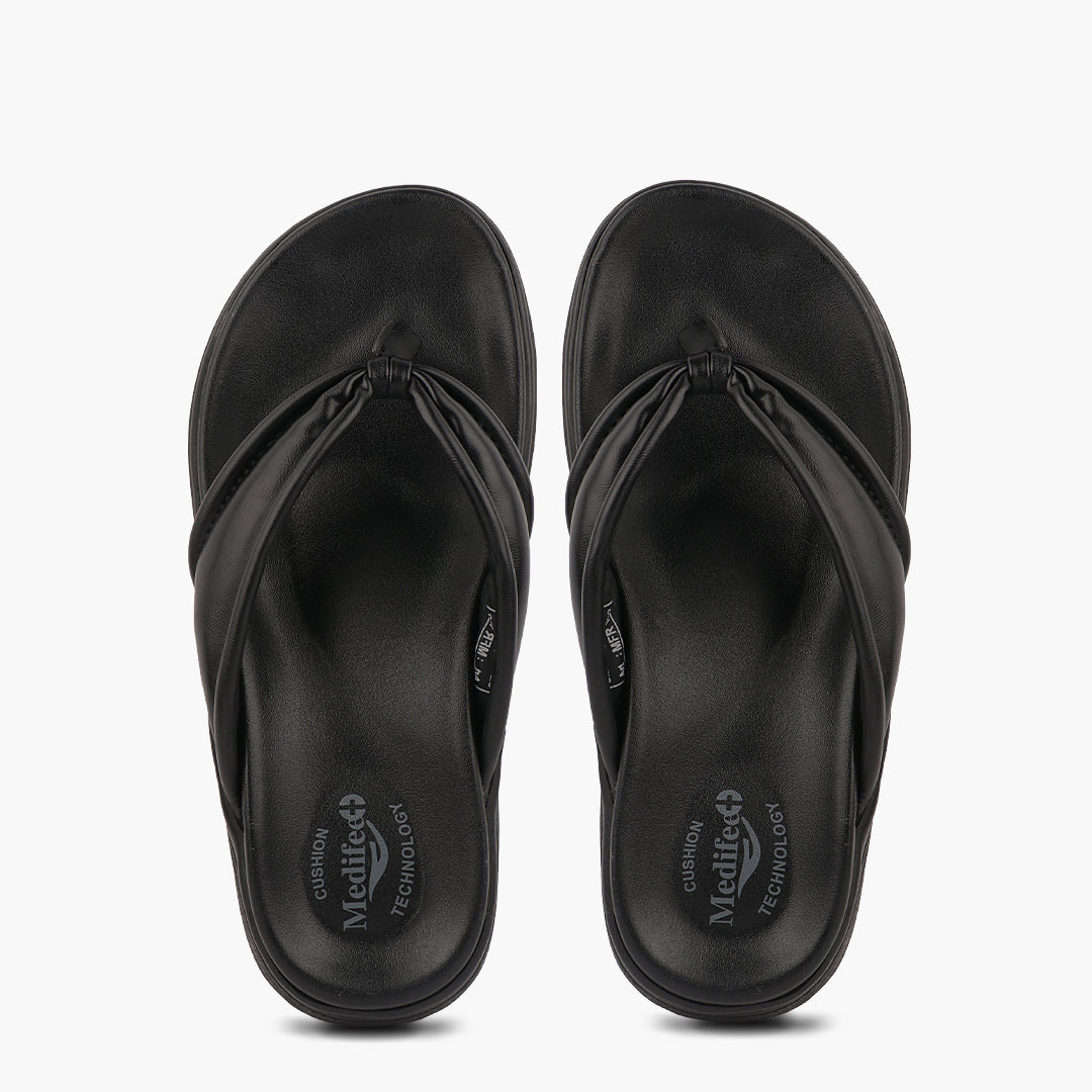 Medifeet Cushion & Comfortable Midsole With Arch Support Slippers For Women's