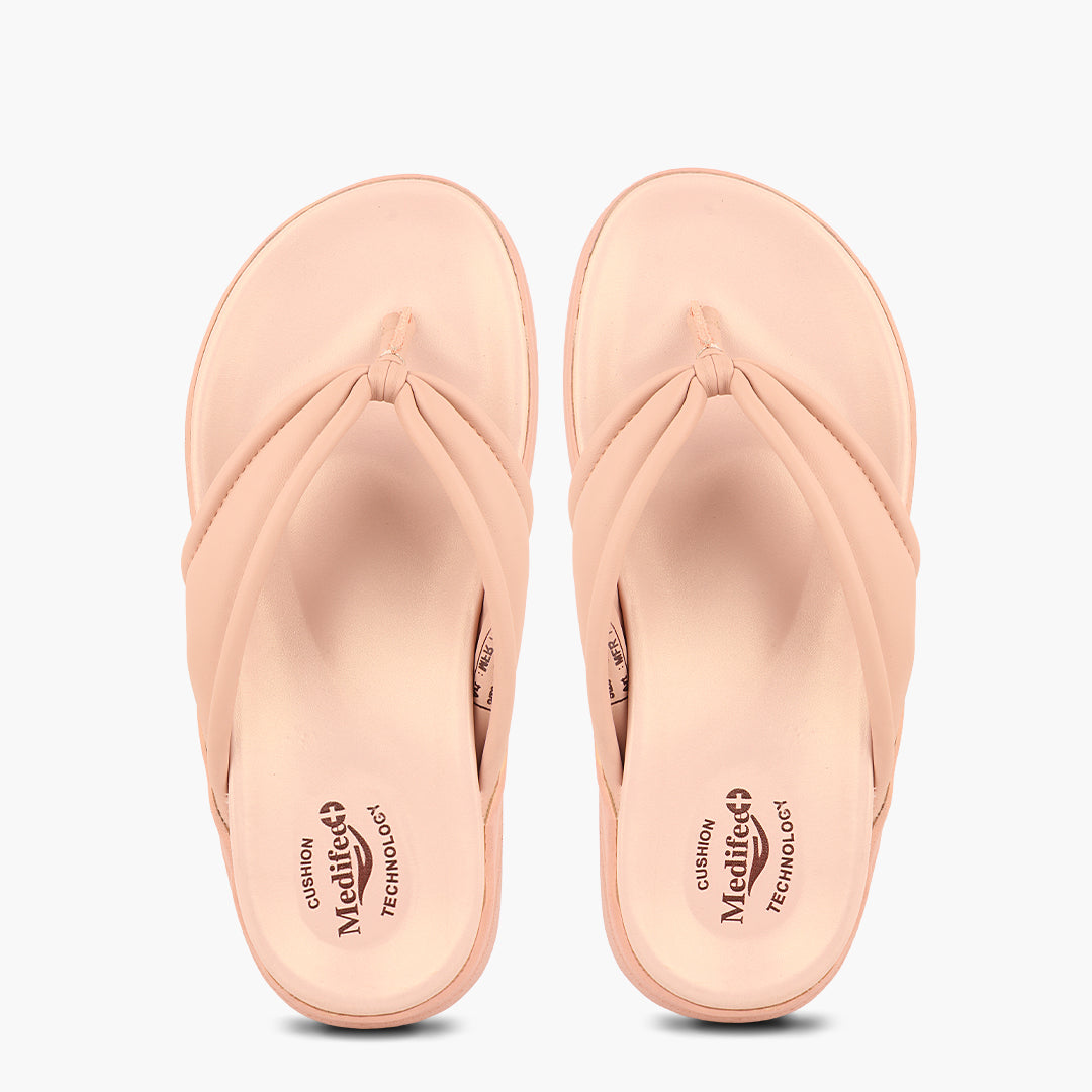 Medifeet Cushion & Comfortable Midsole With Arch Support Slippers For Women's