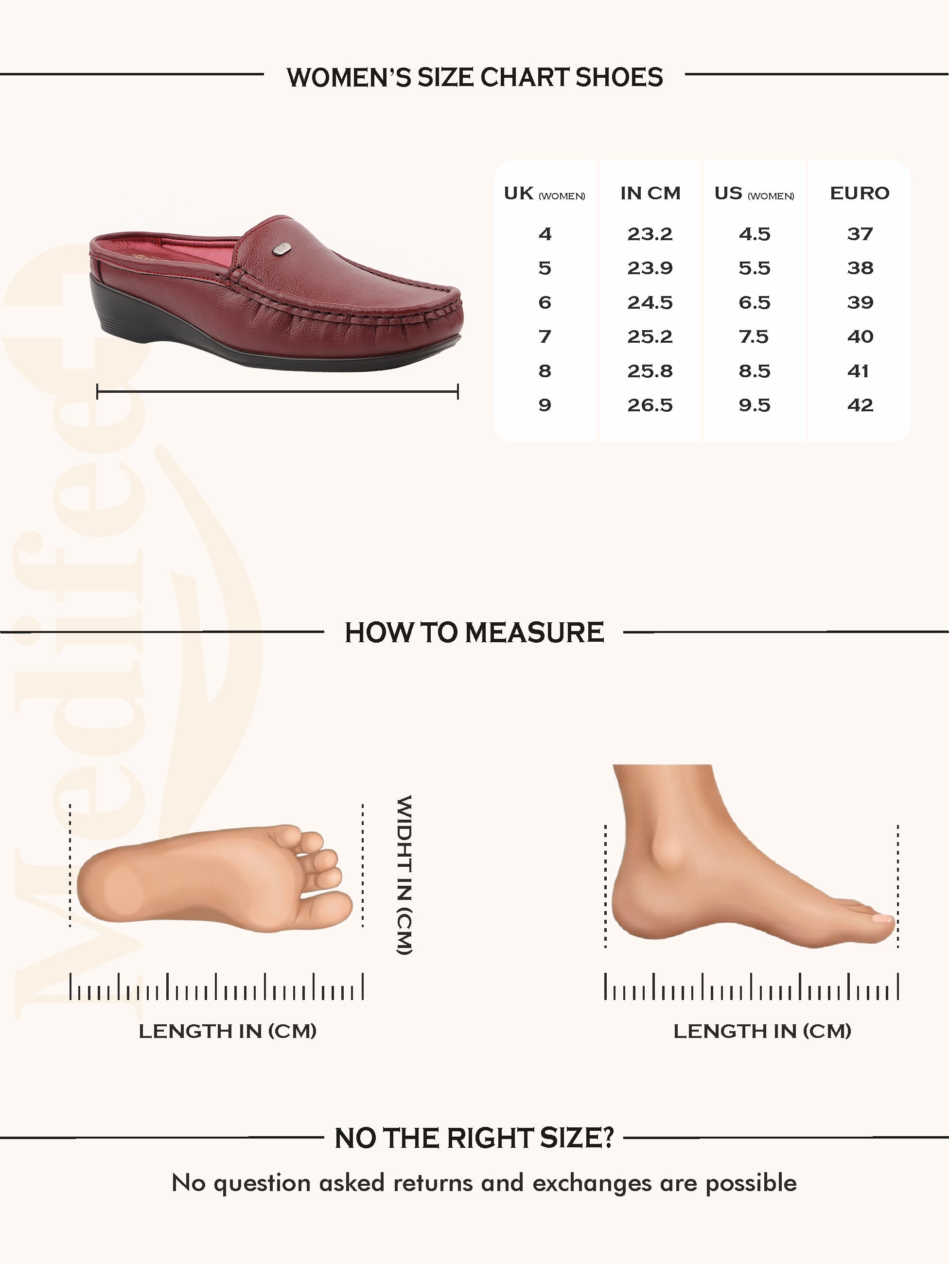 Medifeet Women’s Orthopedic Comfort Loafers – Black Slip-On Shoes with Arch Support & Cushioned Footbed