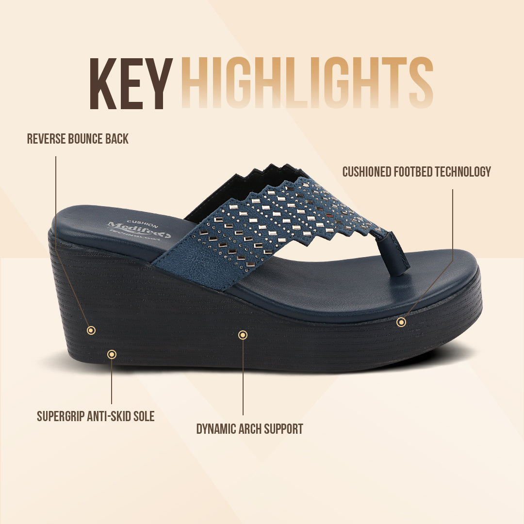 Medifeet Women's Techno Wedges