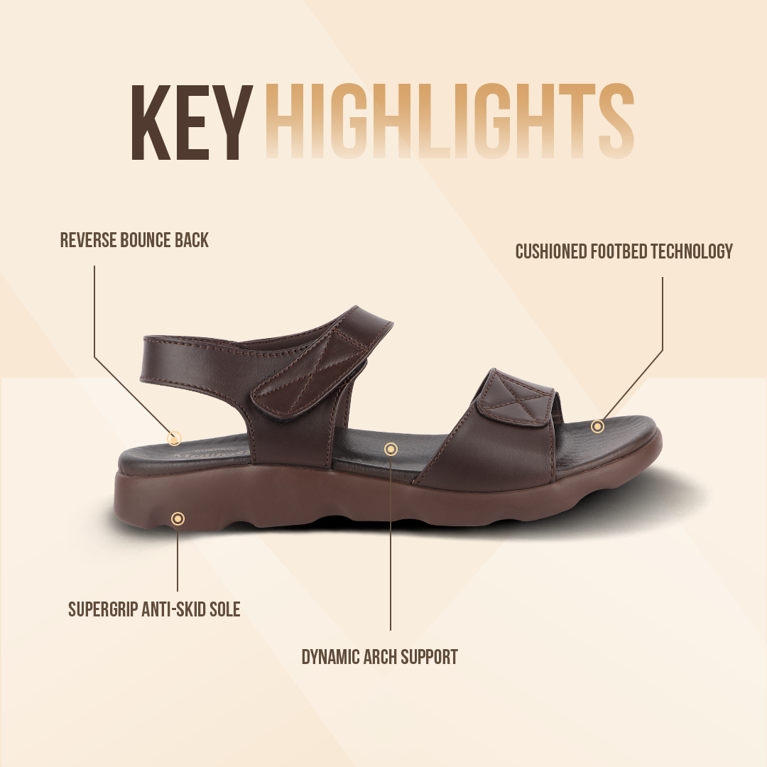 Medifeet Women’s Ankle Strap Sandals (with Comfortable Arch Support)