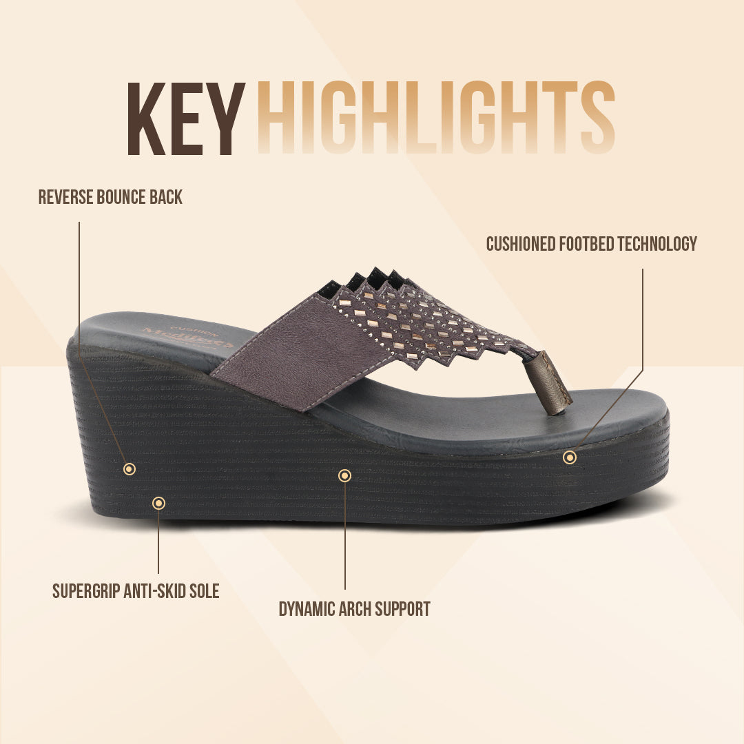 Medifeet Women's Techno Wedges