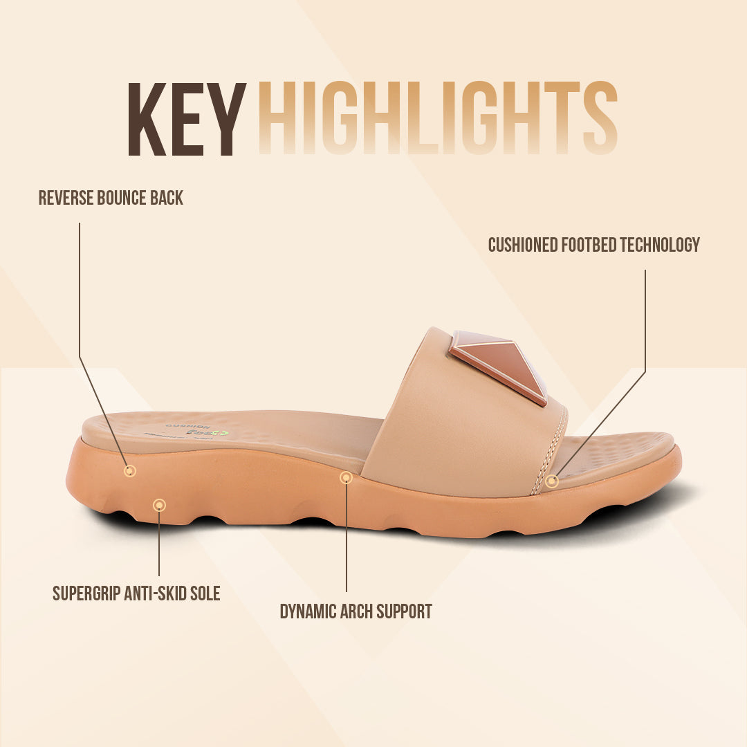 Medifeet Orthopedic Slides With Arch Support For Women's