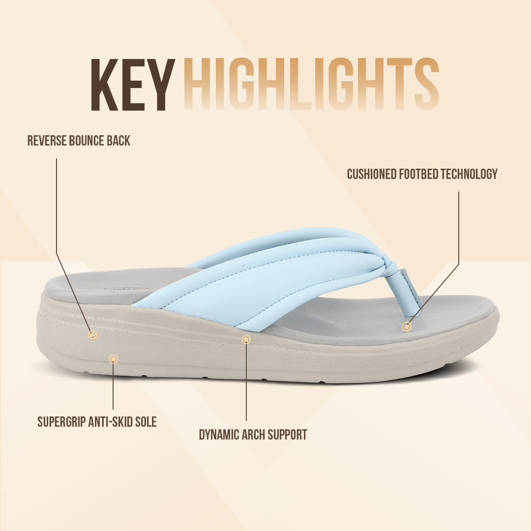 Medifeet Cushion & Comfortable Midsole With Arch Support Slippers For Women's