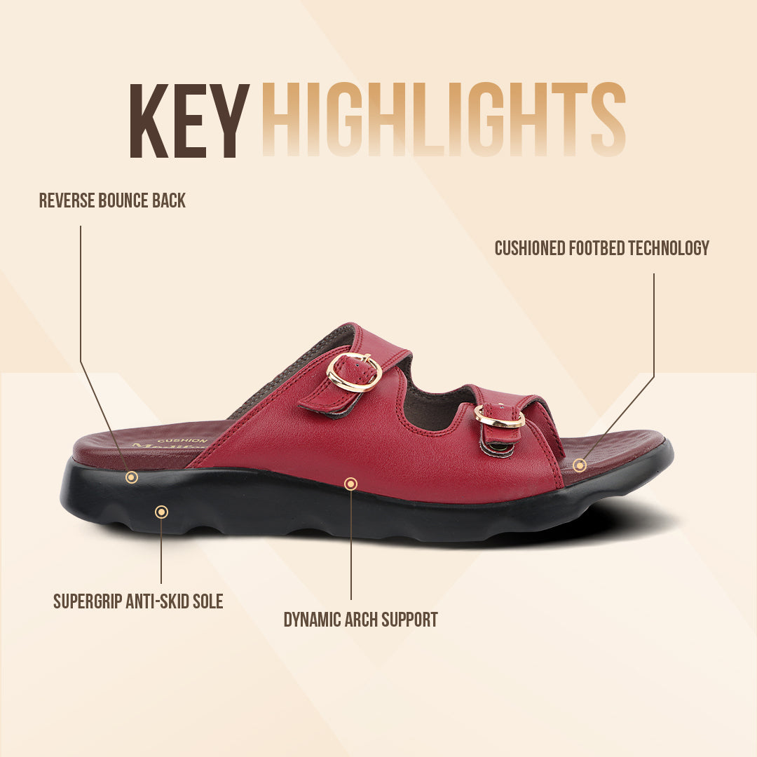 Diabetic and Ortho Friendly  Slippers for Women